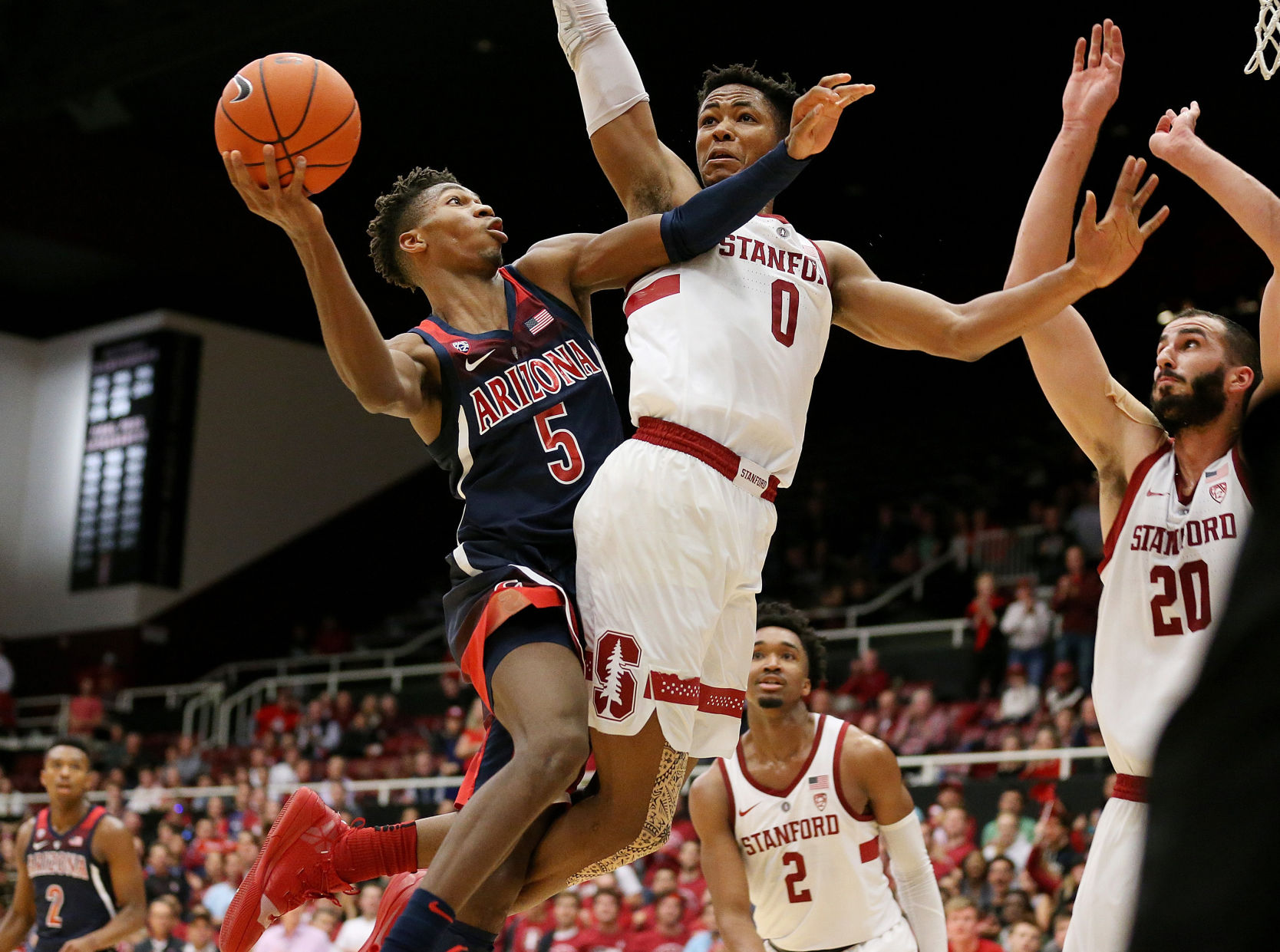 Arizona Wildcats 75, Stanford Cardinal 70